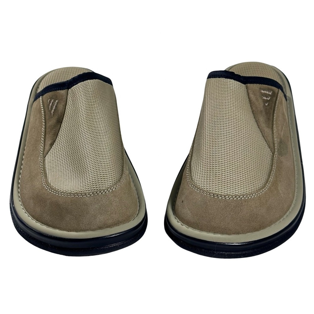 Adidas Size 12  Men’s Clogs Slides Sandals Suede Mesh Made In Italy